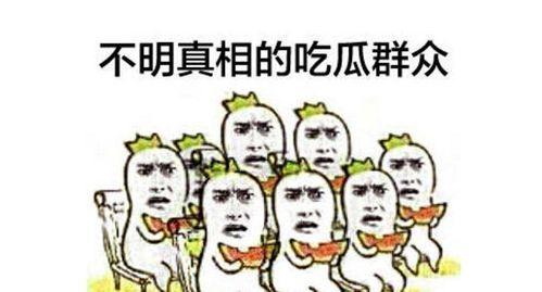 后续 吃瓜群众,吃瓜群众眼中的明星幕后故事